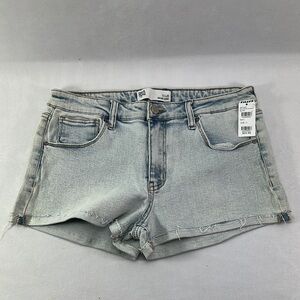 Malibu Short Light Wash Low Rise RSQ Jean Shorts Denim Blue Women's Shorts